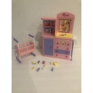 Barbie Doll Happy Family Neighborhood Nursery Playset Mattel‎ 2003